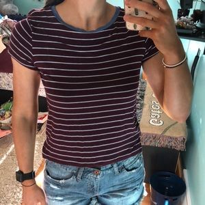 Striped super soft American Eagle T-shirt